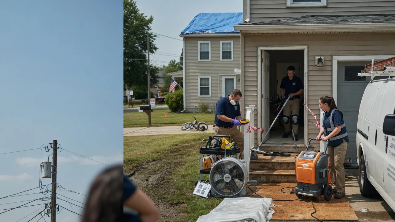 Water Damage Repair in Nevis, MN near me